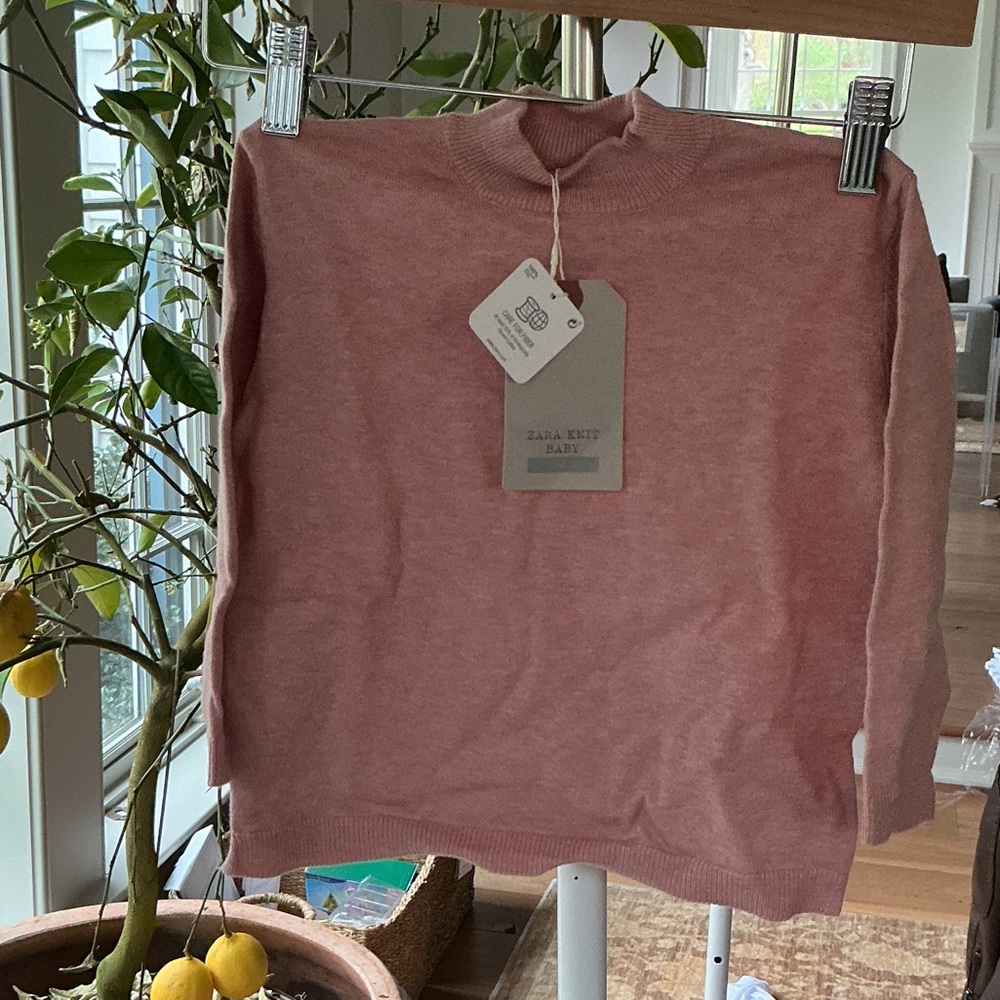 Zara Blush Pink Kids Sweater